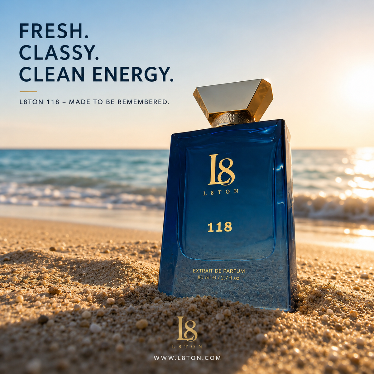 Why Confidence Starts With the Right Fragrance 118 by L8TON Fragrances Dubai