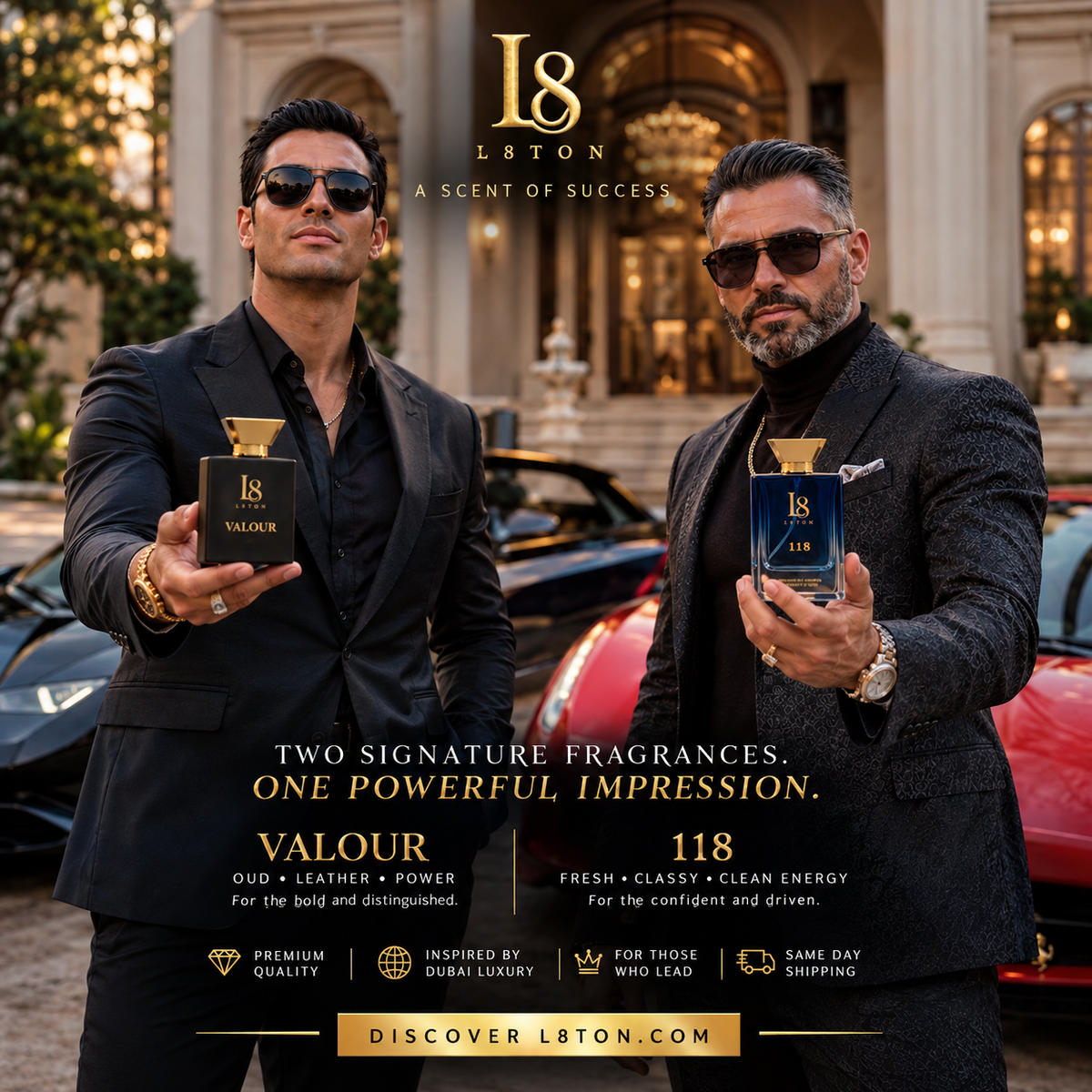 World's greatest Extrait de Parfum Fragrance By L8TON